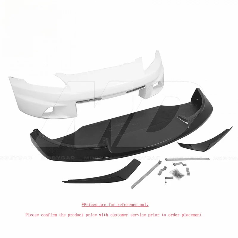 Volte Half Carbon Fiber Front Bumper for 2000-2008 Honda S2000 Ap1 Ap2