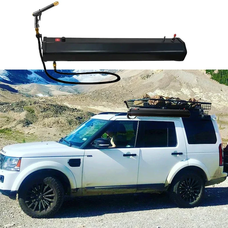 Car Roof Water Tank 30L For Off-Road Vehicles Camping Shower Water Supply For Outdoor Activities