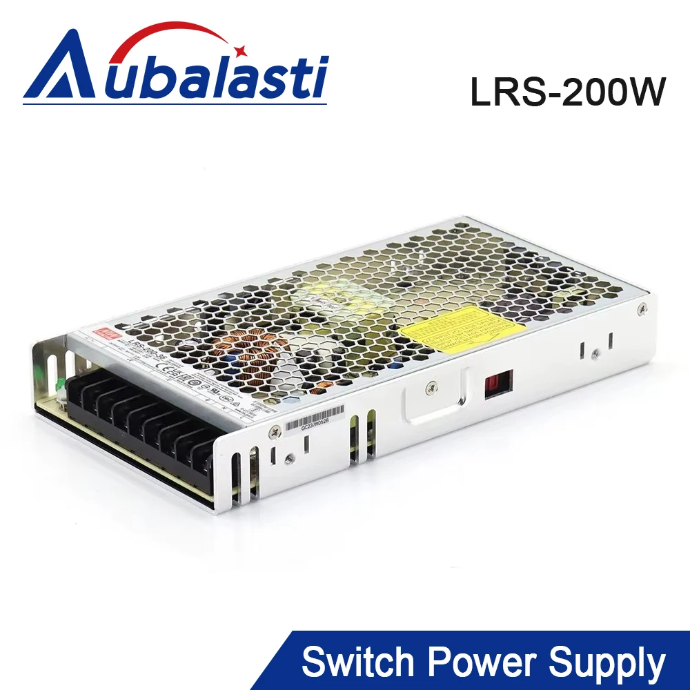 aubalasti-meanwell-スイッチング電源-lrs-200-5v-12v-24v-36v-48v-cncルーター切断・彫刻機用
