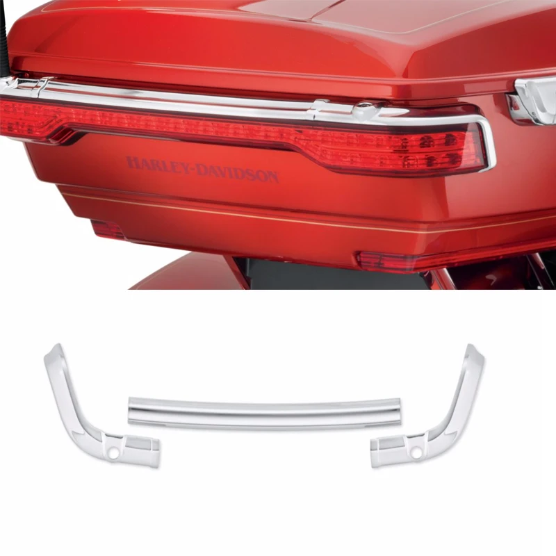 High Quality Rear Trunk Decorative Strip Tail Light Decorative Frame for Harley Davidson Tour-Pak