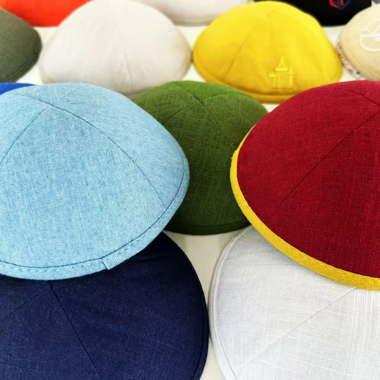 

Jewish yarmulke | wedding kippot | customized kippah