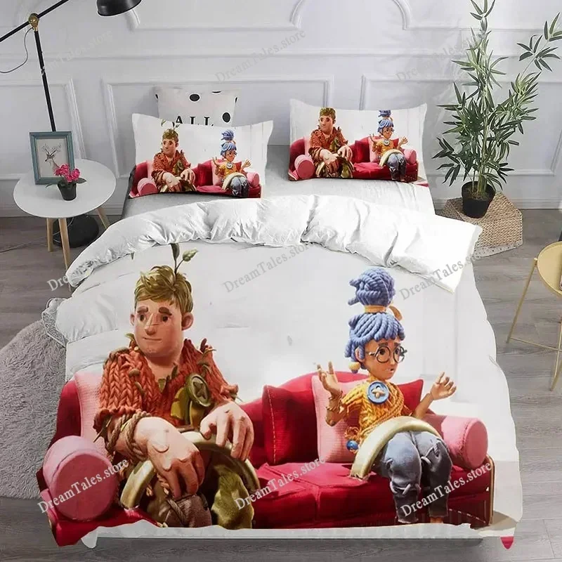 

Fashion Game It Takes Two Printed Bedding Sets Comforter Quilt Bed Cover Duvet Cover Pillow Case Sets Kids Adult Size029