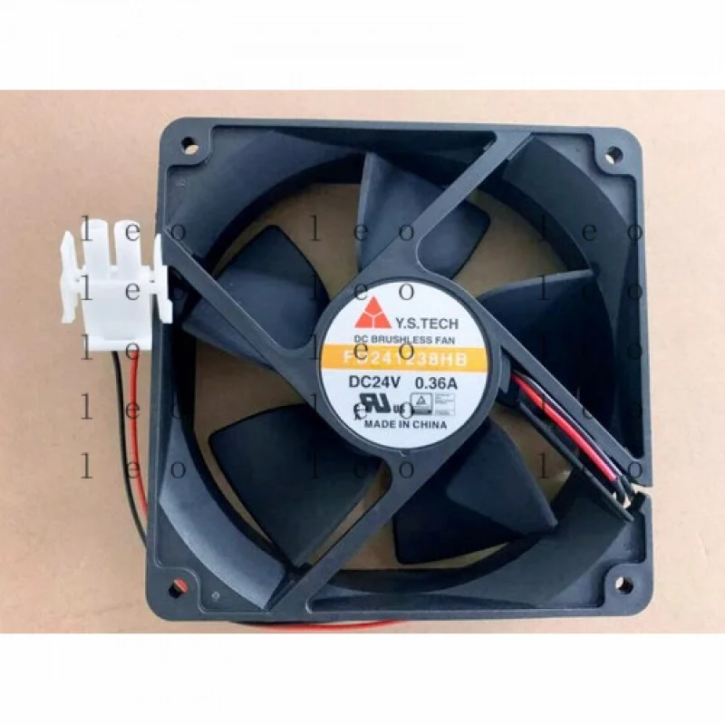 

AA Y.S.TECH FD241238HB Inverter cooling fan DC24V 0.36A 12cm 12038 2-pin