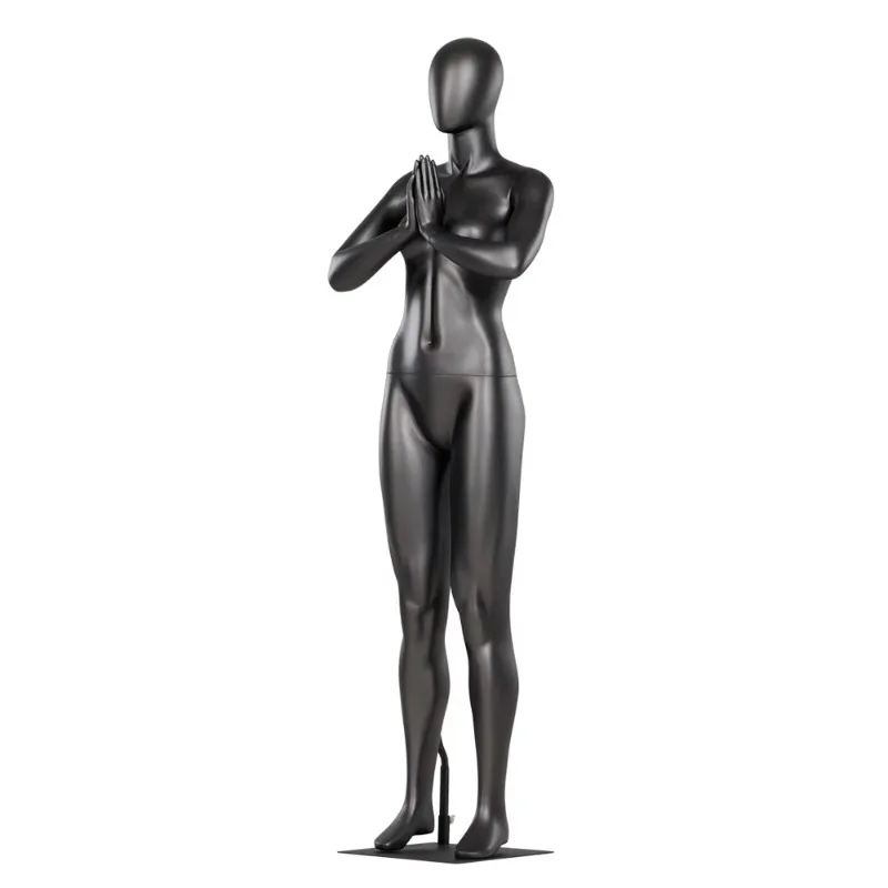 Female Put One'S Palms Together Devoutly Full Body Mannequin For Sale