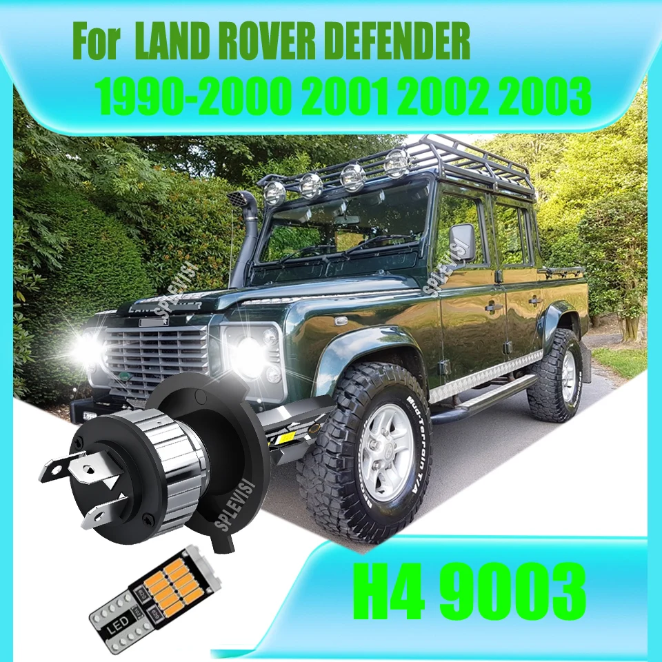 

LED 7500LM H4 Headlight CSP Chip High Low Beam 75W Bulbs For LAND ROVER DEFENDER 1990 1991 1992 1993 1994 1995 1996 1997-2003
