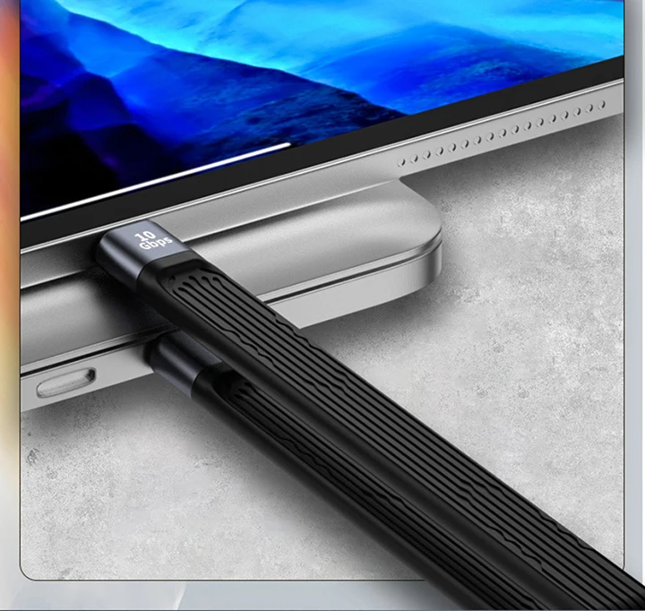 USB3.1 10Gbps Short Cable 13cm PD 100W USB to Type C Cable Converter OTG USB Adapter USB4 20Gbps Cable 22cm for SSD Power Bank