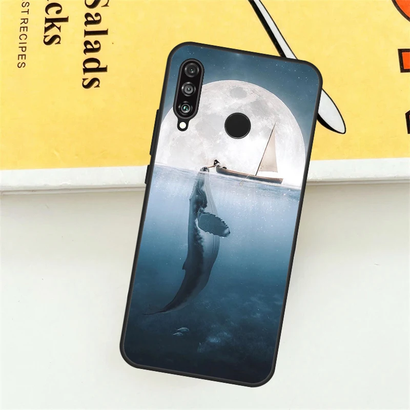 Whale Fish Wave Sea Case For Huawei P30 P20 P40 Lite Nova 11 Pro 9 10 SE 5T 3i 7i 11i Y60 Y70 Y90 Y61 Y91 Cover image 5