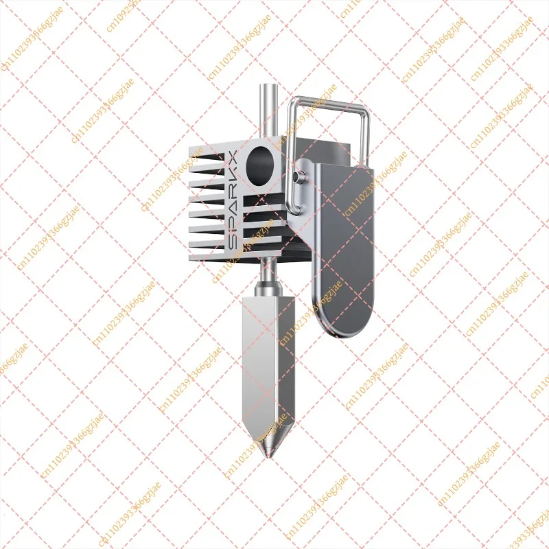 Original Creality 3D I7 0.4MM 0.2MM Nozzles Hot End_Nickel Plated_Copper Alloy + Hardened Steel For i7 3D Printer Parts