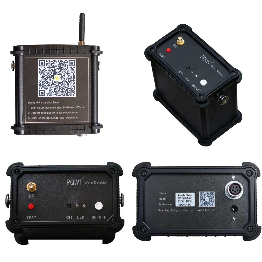 PQWT M400 Water Detection Machine Geophysical Water Survey Equipment Mobile Water Detector Underground