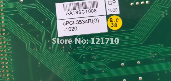 บอร์ดอุปกรณ์อุตสาหกรรม NUIPC cPCI-3534R cPCI-3534R(G)-1020