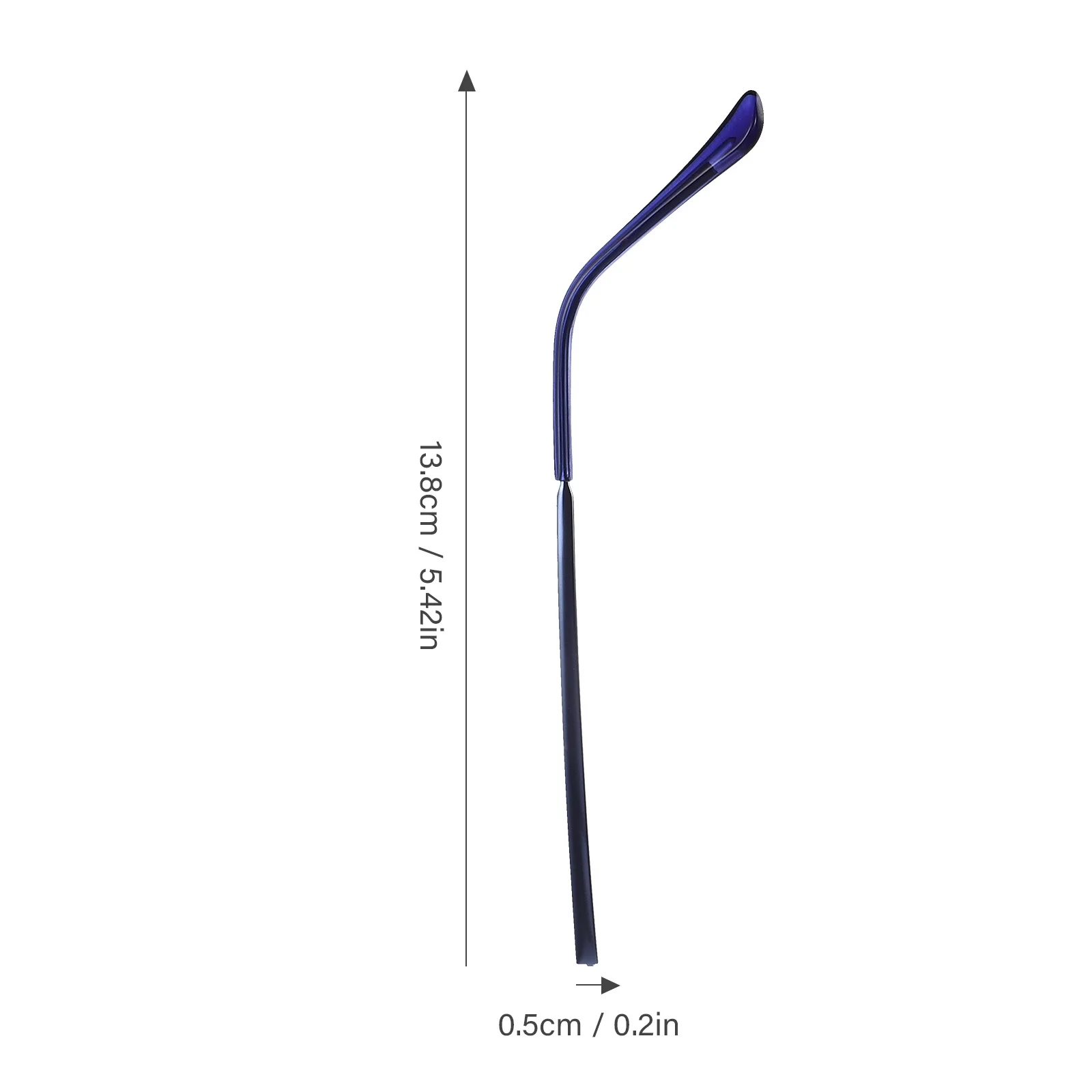 زوج واحد من أرجل المعبد المعدنية القوية لاستبدال النظارات طقم تصليح النظارات خفيف الوزن ومريح ومقاوم للاهتراء