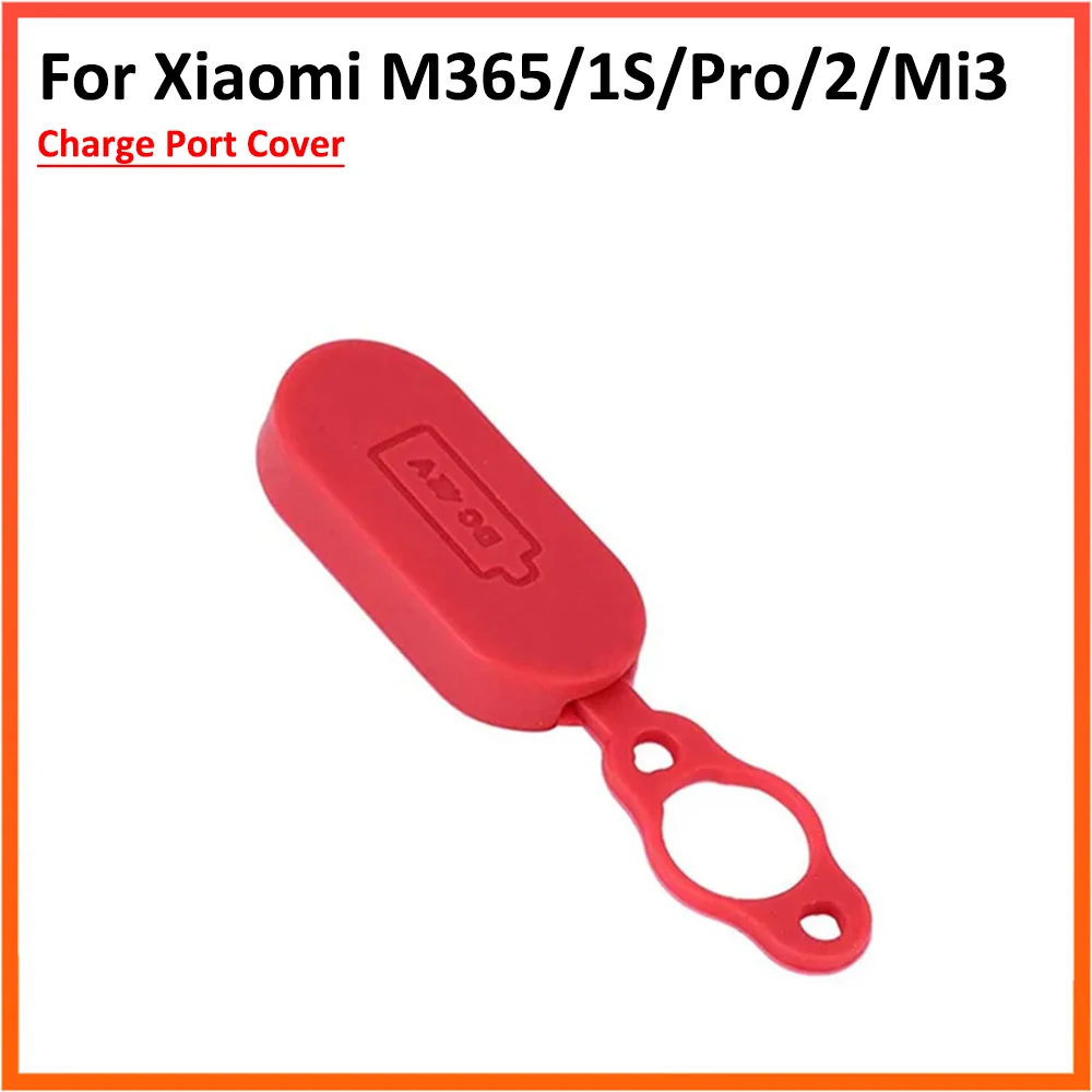 Charge Port Waterproof Cover Case Dust Plug For Xiaomi Mijia M365 Electric Scooter 1S Pro 2 Rubber Parts