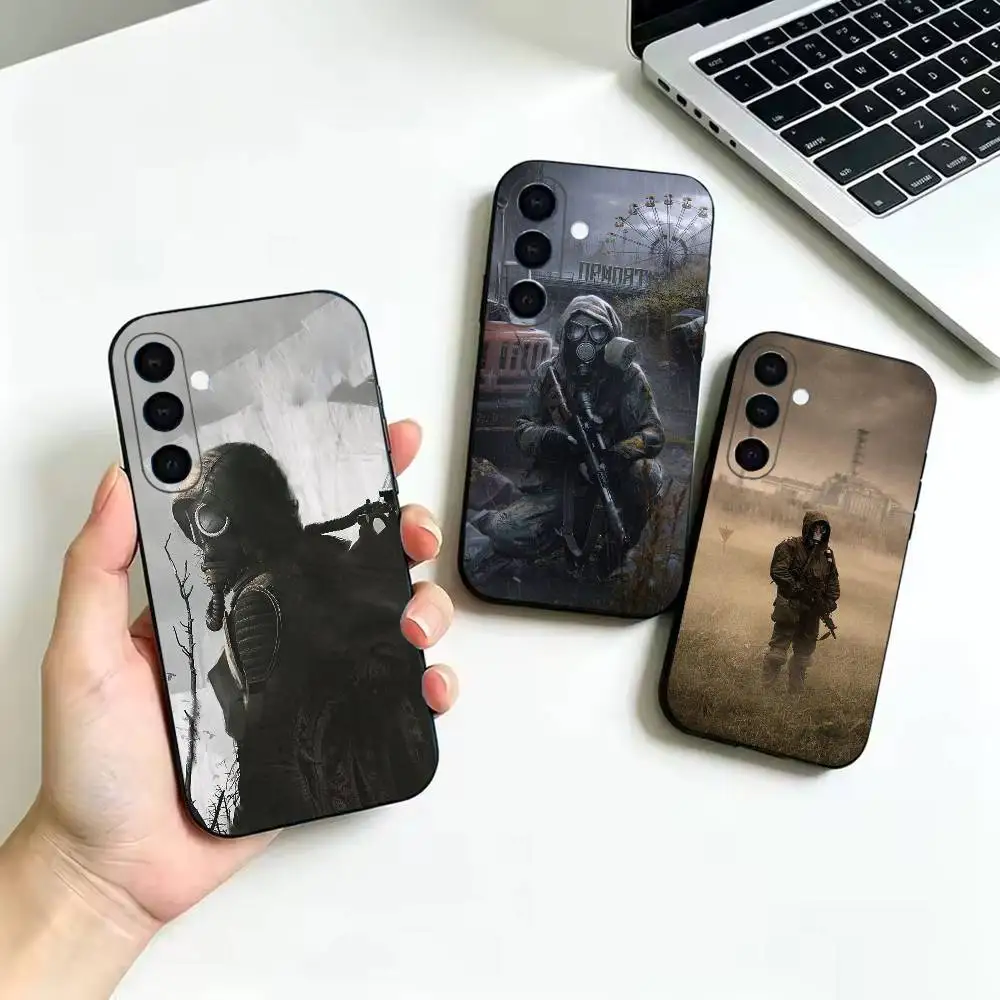 GameS- Stalker 2 Soft Silicone Protective Cover, Suitable for Samsung Galaxy A02S,A12-A52,A21S,A31,A41,A51,A71-A73,A30S