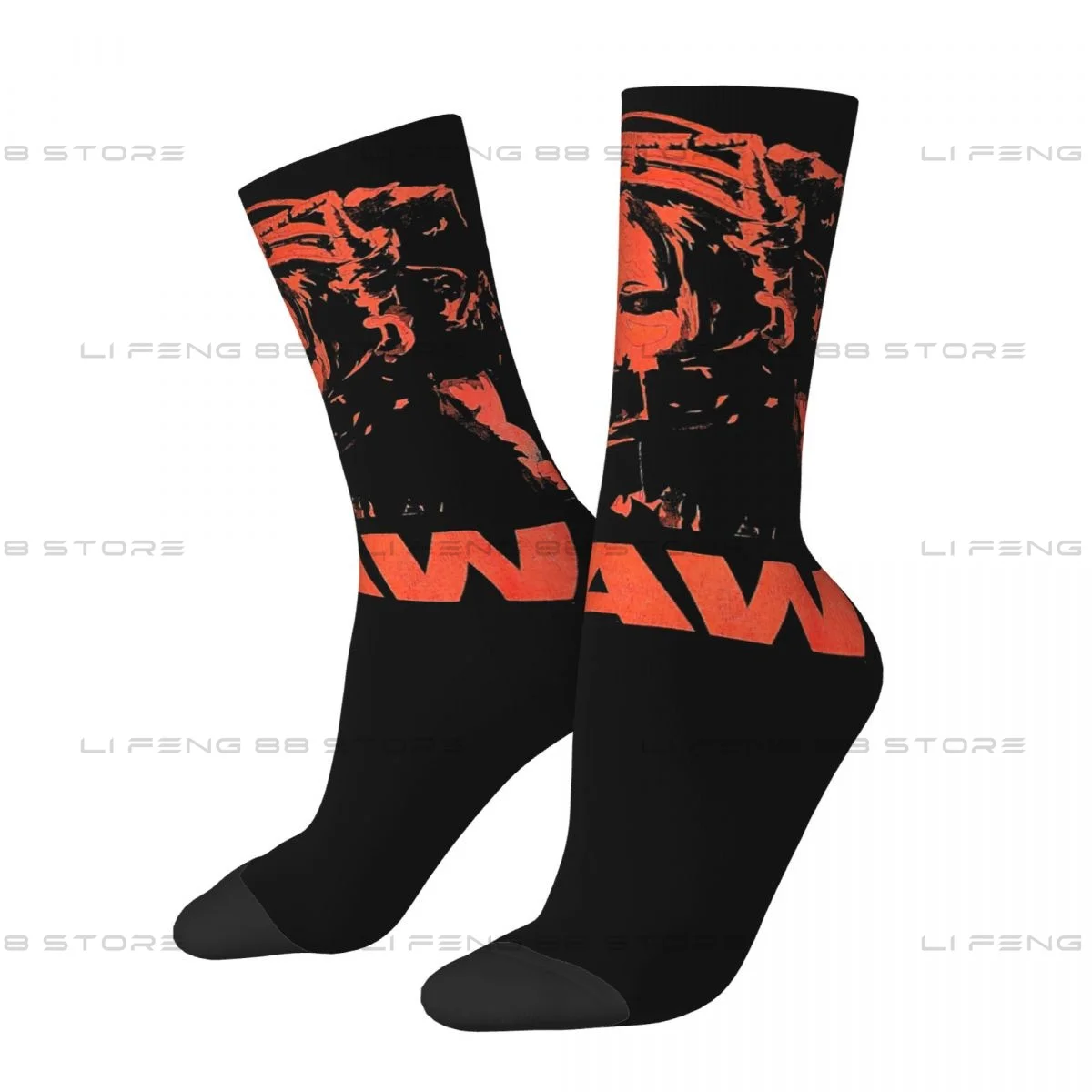 Saw Movie Bear Trap Men Women Socks Outdoor Novelty Spring Summer Autumn Winter Stockings Gift