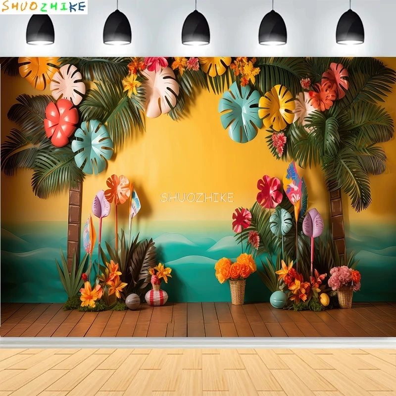 

Rainbow Balloons Flowers Birthday Party Background Newborn Boat Circus Stars Beach Scene Cloud Theme Photography Backdrops AT-11