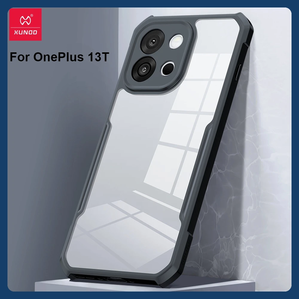 Funda Xundd Case For OnePlus 13T Airbags Shockproof Hard PC＋Soft TPU Transparent Protection Phone Cover for Oneplus 13T ケース