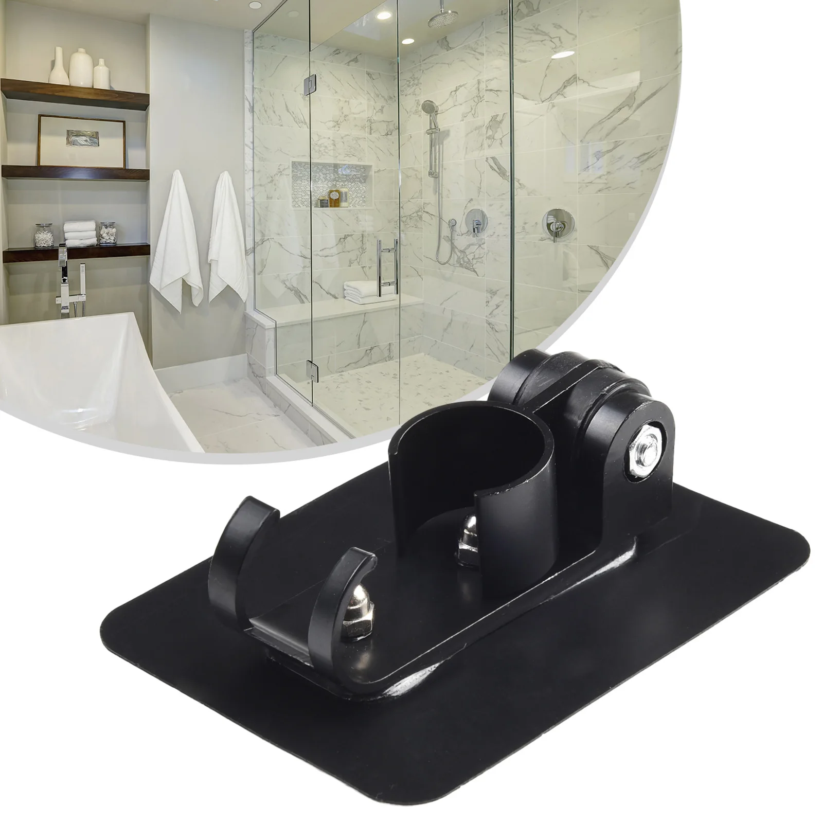 Holder Shower Head Holder Black Holder Holders Shower Head Strong Wall Mount 1pcs Adjustable Bracket Brand New