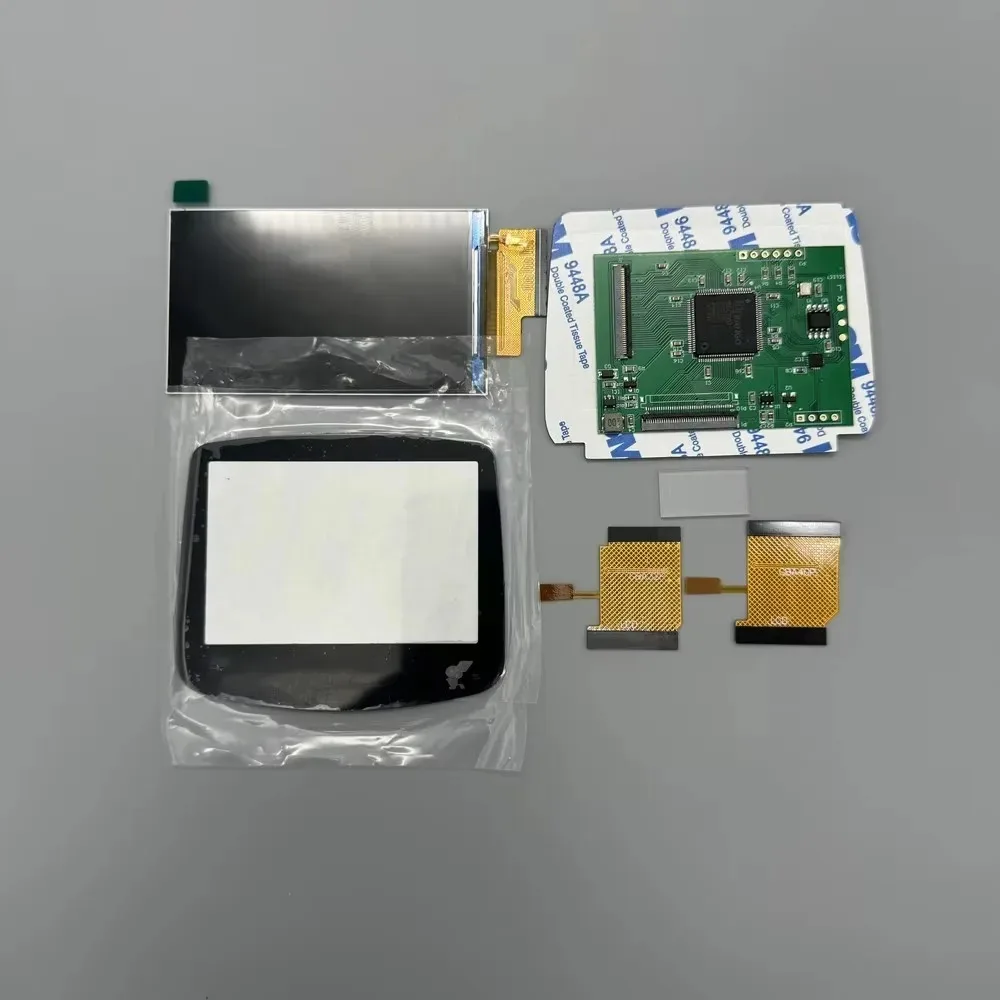 2,9 inch origineel formaat IPS LCD-scherm met hoge helderheid voor Gameboy Advance GBA, ondersteunt pixelmodusweergave, warmlichtschermen