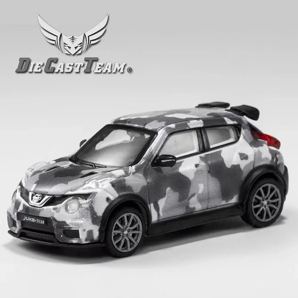 Dct 1/64 Nissan JUKE-R Auto Legering Speelgoed Motorvoertuig Diecast Metalen Model Kids Xmas Cadeau Speelgoed Voor Jongens