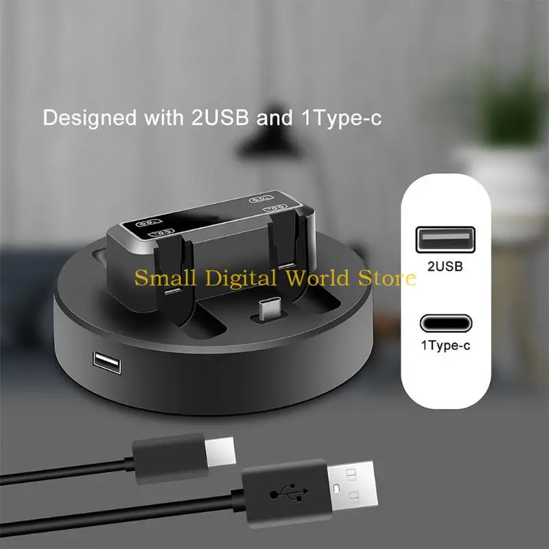 77ub Fit for Switch Console e Controller com várias portas carregamento para cobrança simultânea