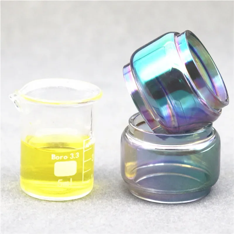 2pcs YUHETEC Bubble Glass Measuring Cup Tube for Tornado 150 Hero Ares MTL RTA TPD Edition axis solomon 2 Stacked Gear
