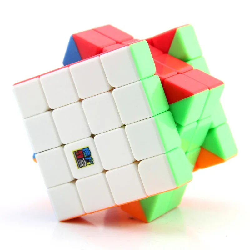 MoYu Mofangjiaoshi MF4 4x4 Stickerless Red Version Cube Cubing Classroom Speed cubing 4x4x4 Magic Cube Puzzle Toys For Kids