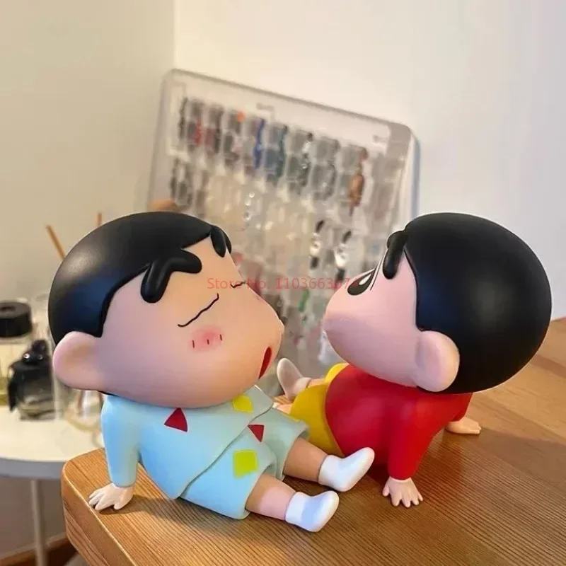 12 см фигурка Crayon Shin-Chan Boochan держатель для сотового телефона нохара Shinnosuke симпатичная Коллекция ПВХ модели игрушки детские подарки