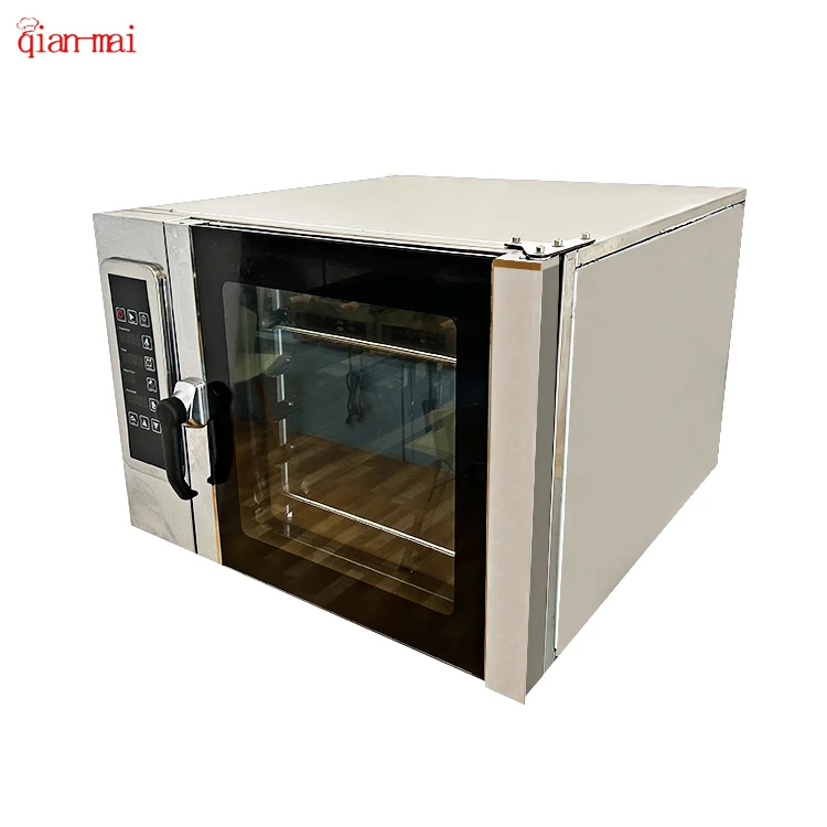 Stainless Steel Bakery Kitchen Equipment Commercial Restaurant Home Steam Baking Oven Electric 5 Trays Combi Steam Oven