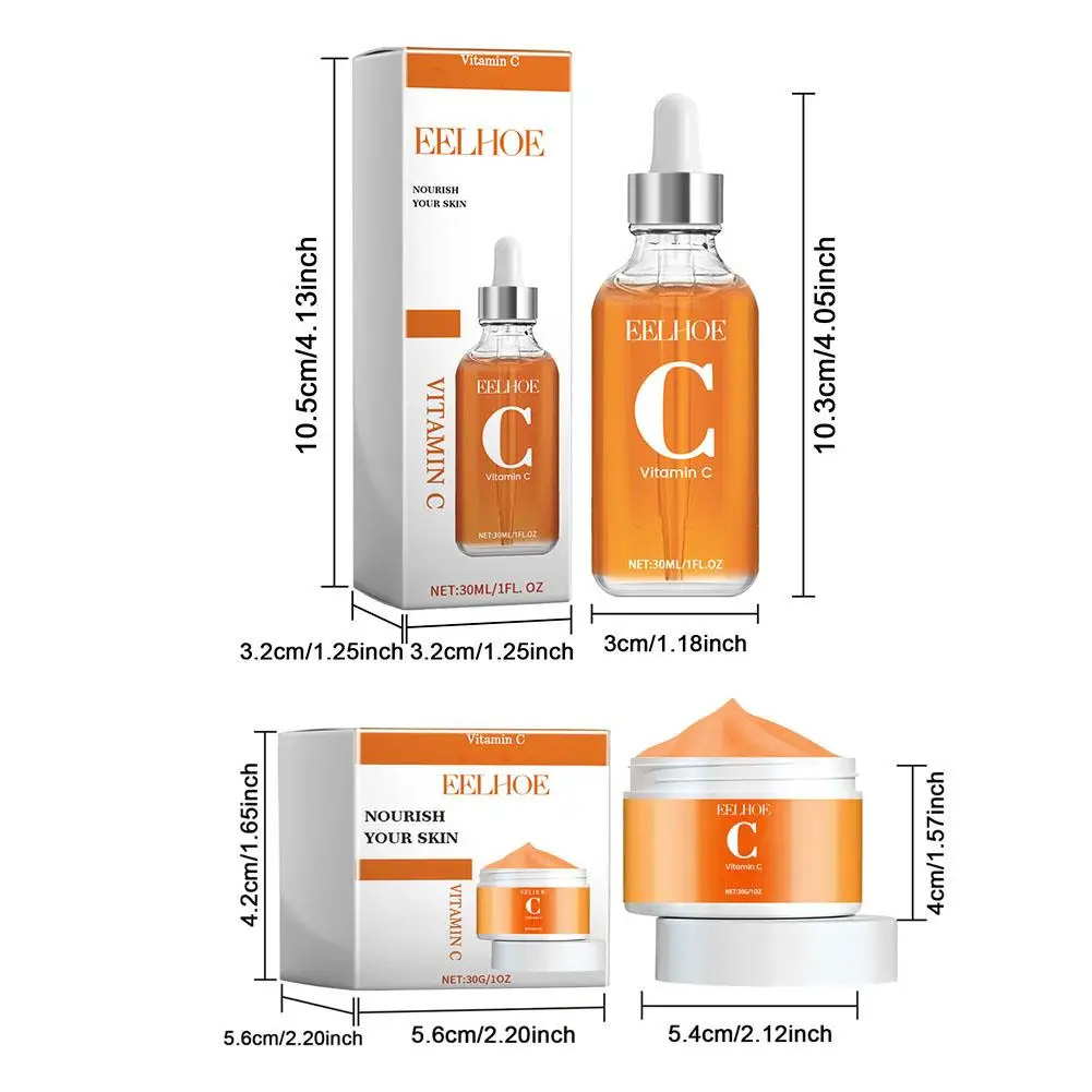 Vitamin C Face Serum Lifting Nourishing Essence Brighten Nourish Deep Hydration Moisturizer Skin Care Serum