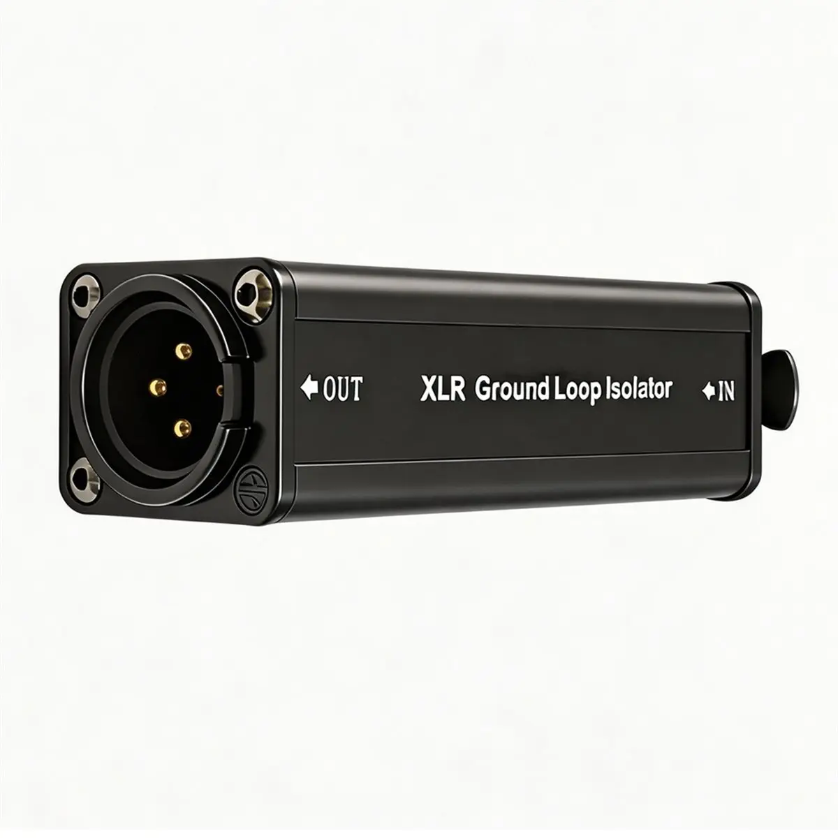 DT89 HOT XLR Audio Isolator XLR Ground Loop Noise Isolator Current Sound Noise Filter Canceller XLR Audio Noise Isolator
