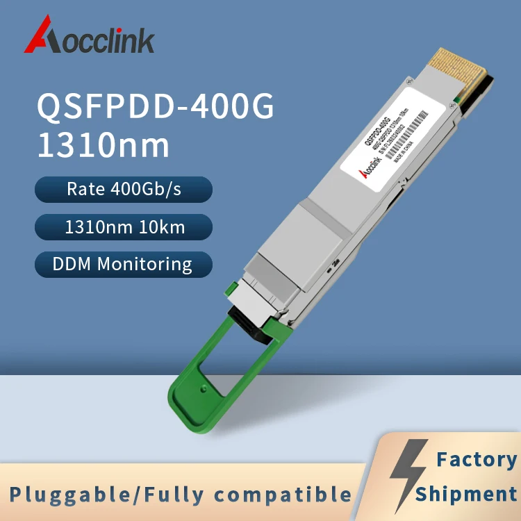 

Высокоскоростной оптический трансивер QSFP-DD 400G 1310 нм 10 км, транспортный класс для коммутаторов Mellanox Arista, для центров обработки данных