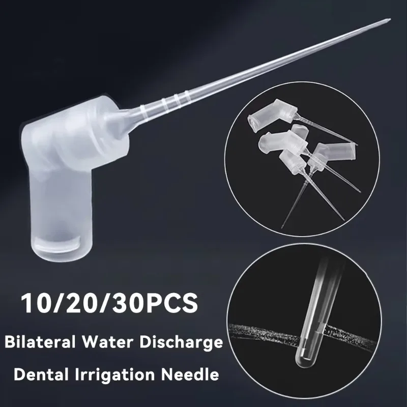 Dentistry 30 Pieces Disposable Root Canal Flushing Hair Needle Medical Oral Care Cleaning Soft Flexible Temperature Disinfection