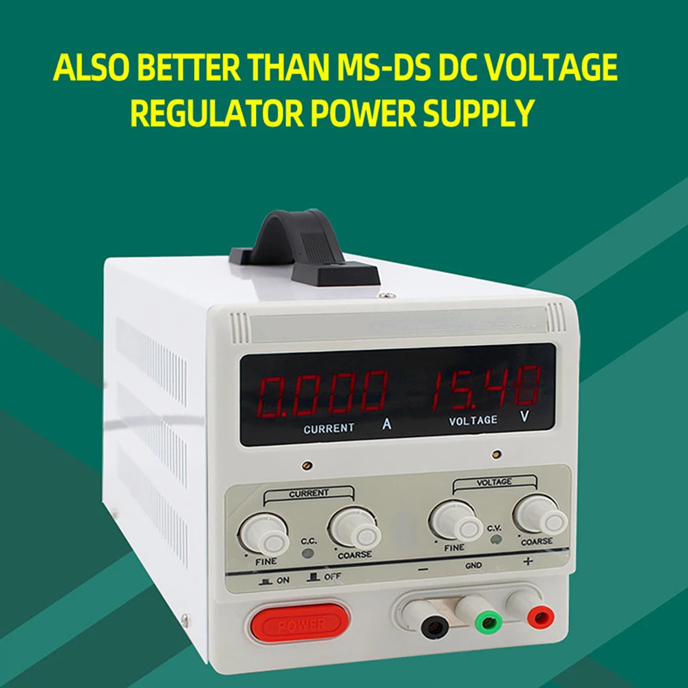 Power Supply Adjustable Digit Display Mini Laboratory Power Supplies Voltage Regulator