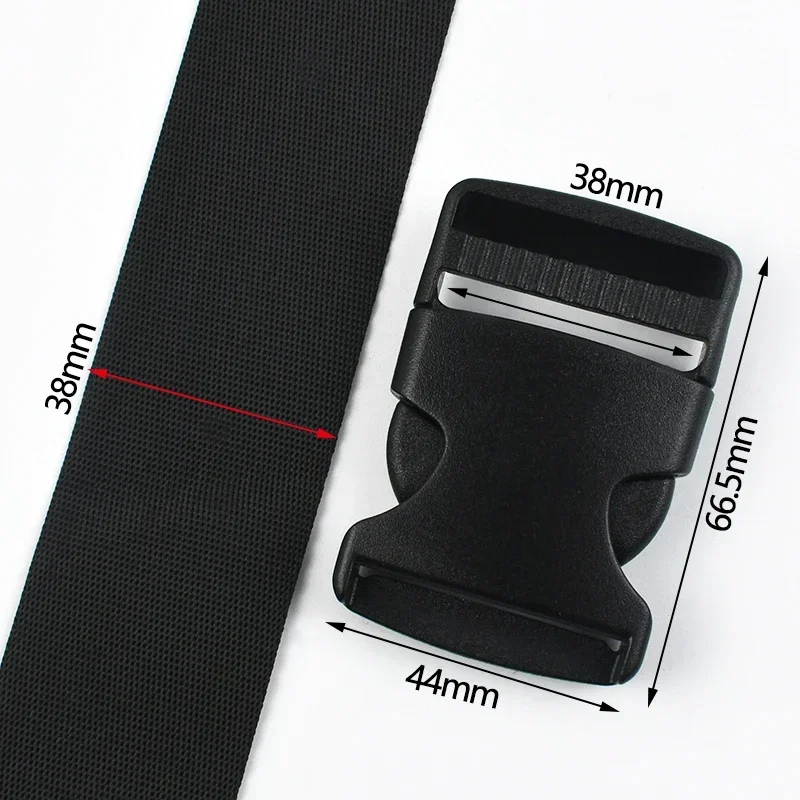 2/5/10/20 Sets 10-50mm Gurtband-Verschluss Schnallen für Taschen, Kunststoff-Schnellverschlüsse, Gürtelschnallen, Hundehalsband-Verschlüsse, Bandverschlüsse, Hakenverschlüsse, Clips