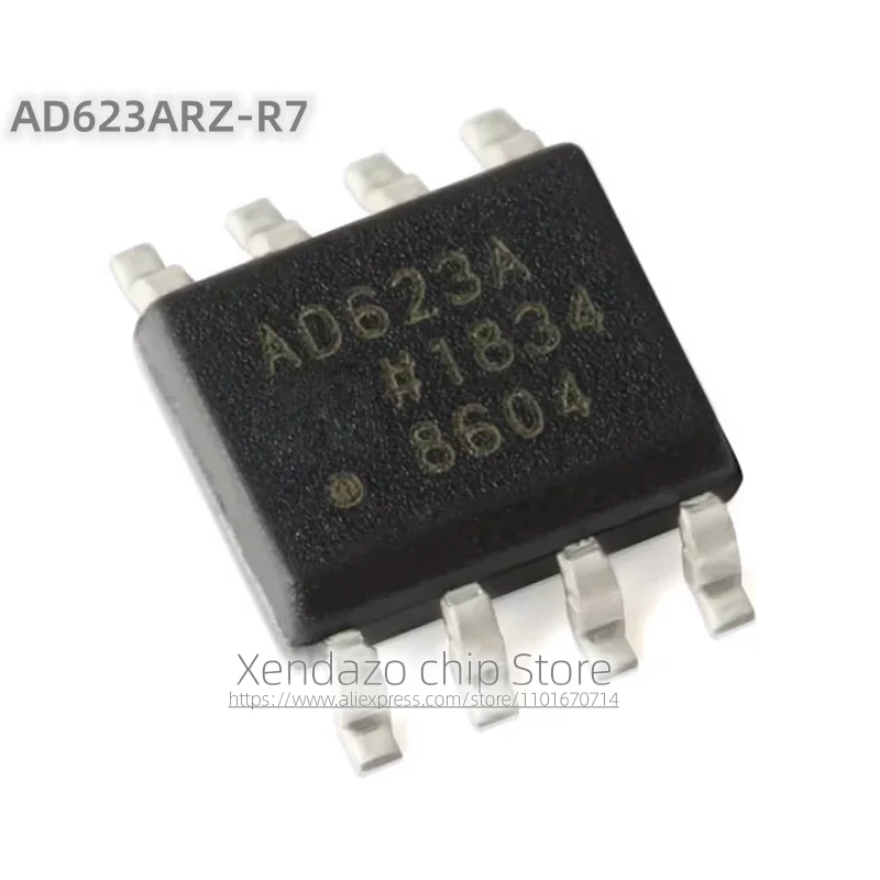 5pcs/lot AD623ARZ-R7 AD623ARZ AD623A SOP-8 package Original genuine Low drift and low-power instrument amplifier chip