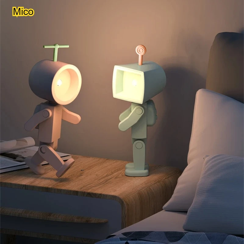 

LED Magnetic Astronaut Night Light, AG Battery Powered, Bedroom Bedside Decorative Mini Night Lamp