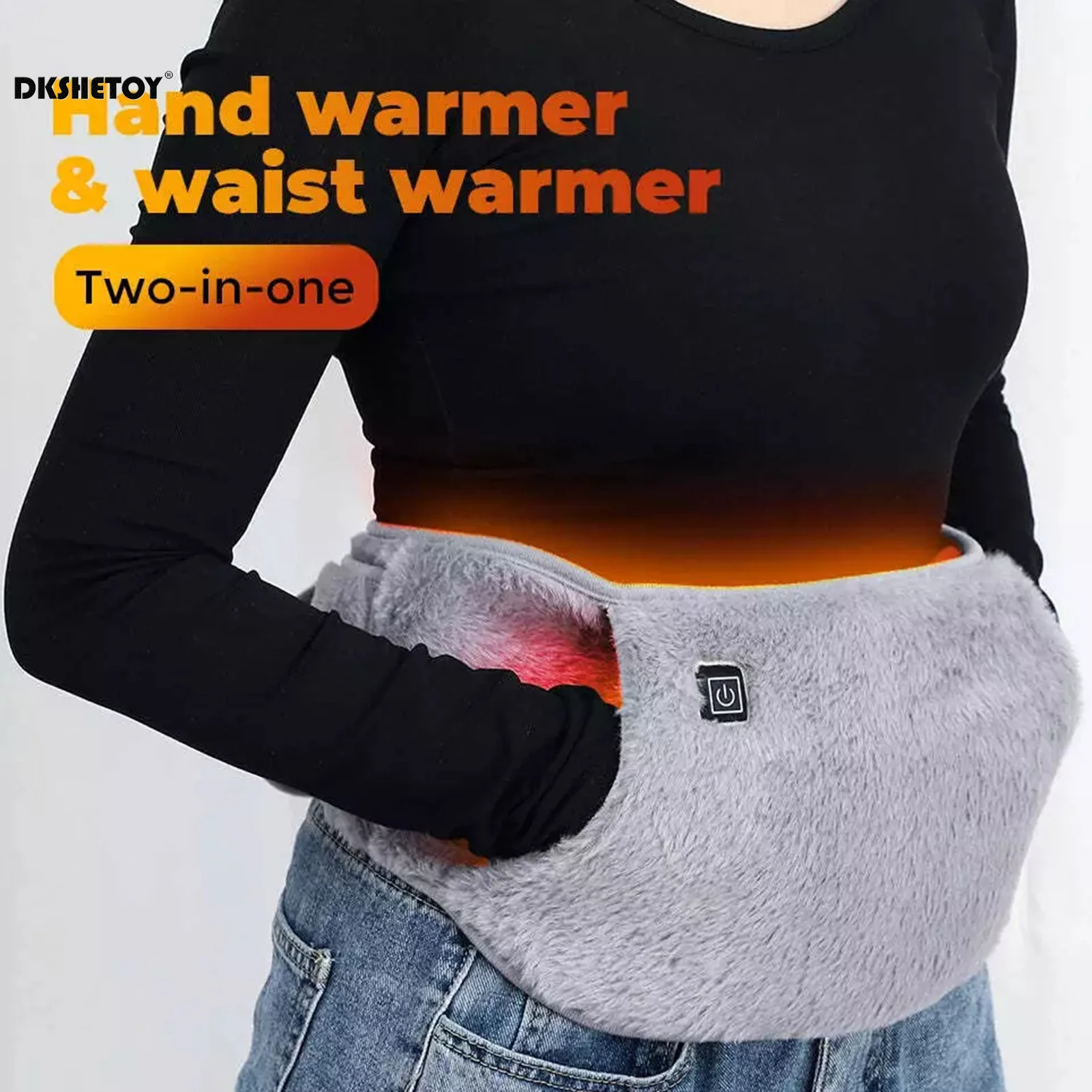 Electric Waist Heating Pad 3 Model adjustable USB Hand Warmer Winter Hot Compress Therap Fast Heat Support Belt