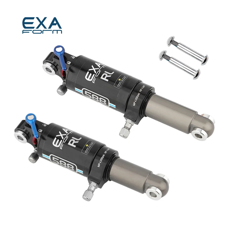 EXAform 588RL Mountain Bike Air Shock Absorber 150mm/165mm/190mm for DH/XC/MTB Mountain Bicycle Soft Tail Shock Absorber