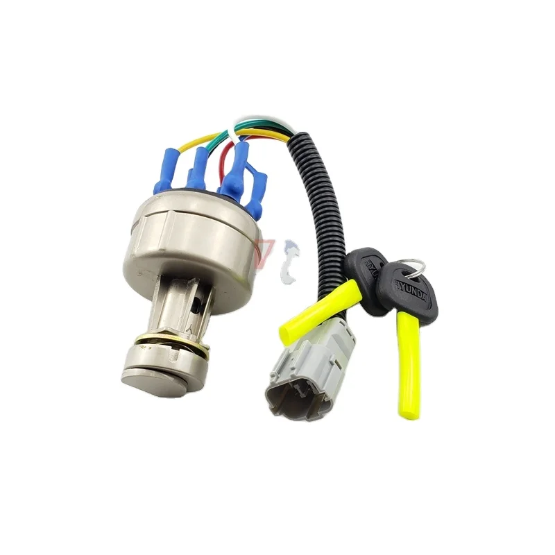 New Construction Machinery Parts for Hyundai R30 150 200 210 220 215 225 Start Ignition Switch Electric Door Lock