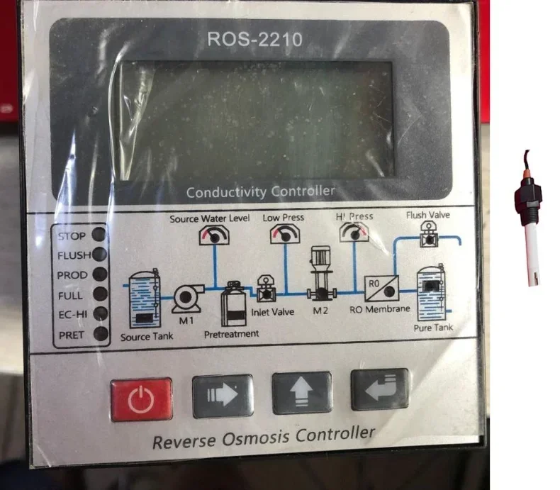 New RO controller / ROS-2210 reverse osmosis controller replaces ROC-2313 CCT-7320 conductivity