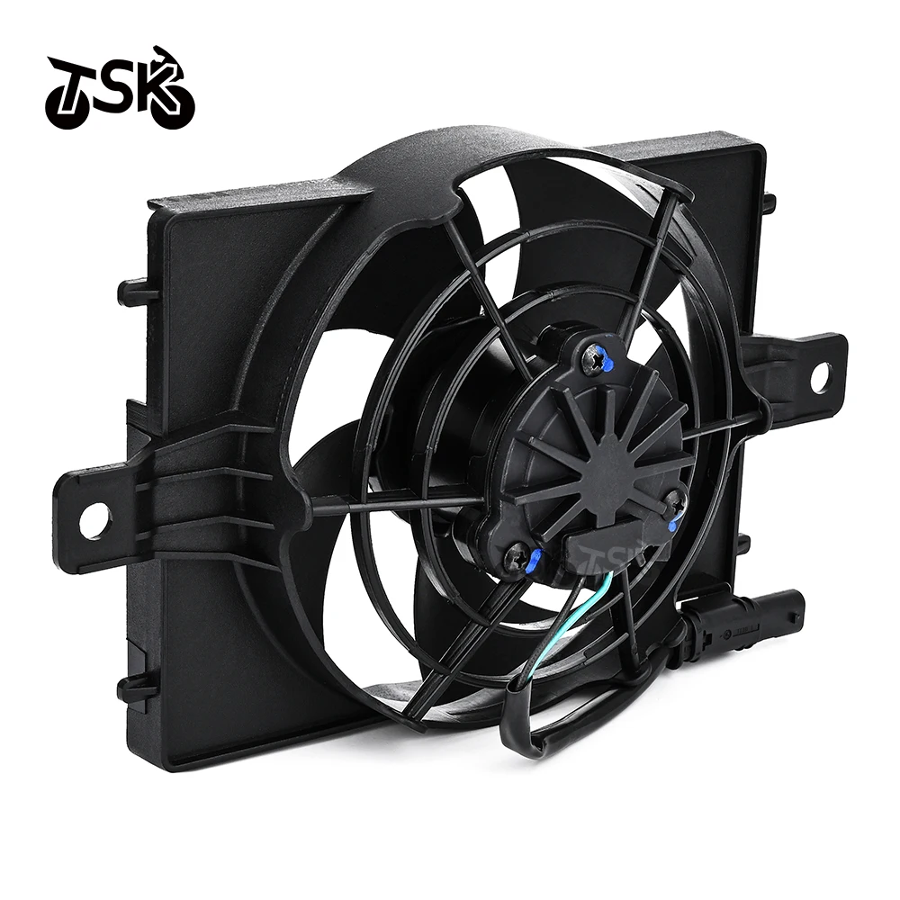 Radiator Thermal Electric Square Shape Water Tank Cooling Fan For BMW R1200GS 2011-2018 R1250GS 2017-2022 Motorcycle Parts