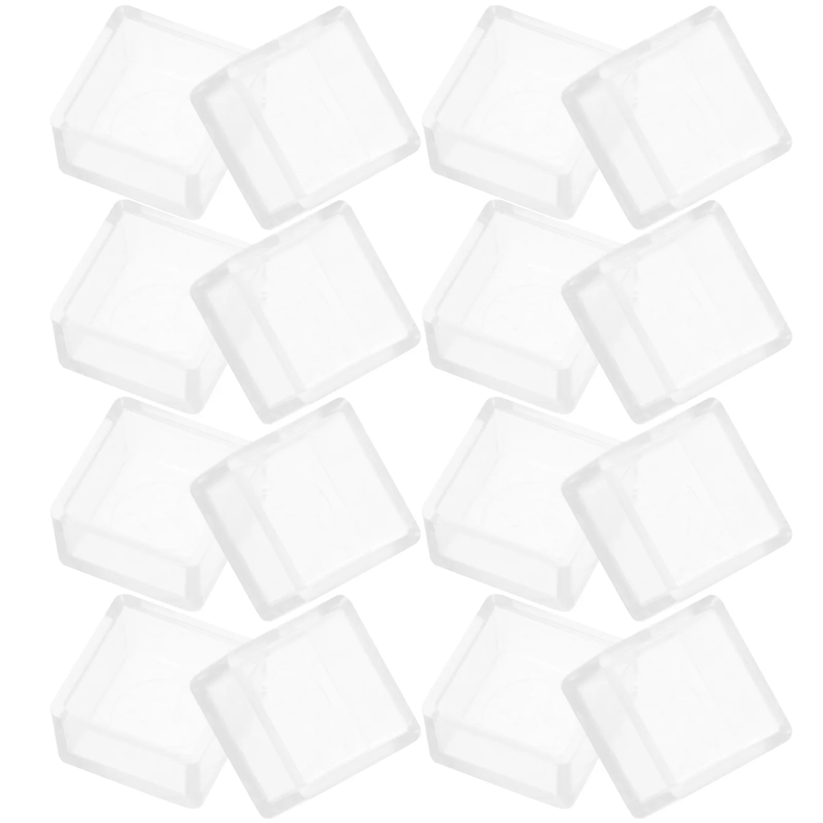 

25pcs Watercolor Paint Half Pans Empty Plastic Diy Painting Drawing Supplies For Artists Students Beginners Lightweight Portable