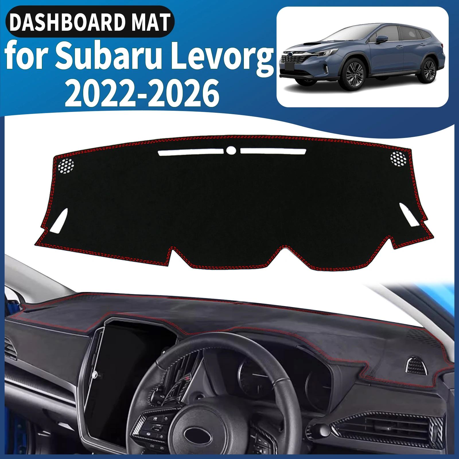 

fit for Subaru Levorg 2022 2023 2024 2025 2026 Dashmat Dashboard Cover Pad DashMat Sunshade Car Accessories Protective Carpet