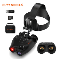 GTMEDIA N4 Night Vision Binoculars 300m IR, 1080P HD 5X Zoom, 7-Level Adjustable, 128G TF&5H Battery, Day/Night Hunting Wildlife