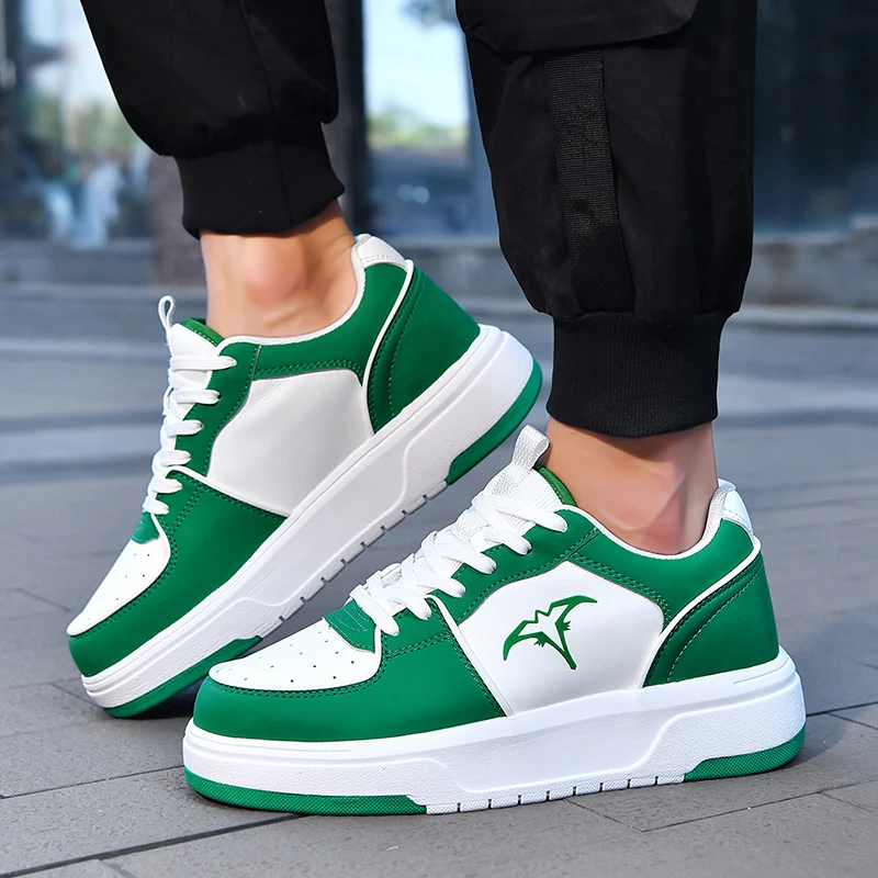 

Outdoors Men's Leather Lift Shoes For Spring And Autumn Invisible Height Increased Shoes Height Increase 5cm 8cm Casual Sneakers