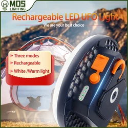 MOSLIGHTING 30W lanterna da campeggio torcia ricaricabile lampada a LED portatile multifunzionale resistenza luce di emergenza da lavoro all'aperto