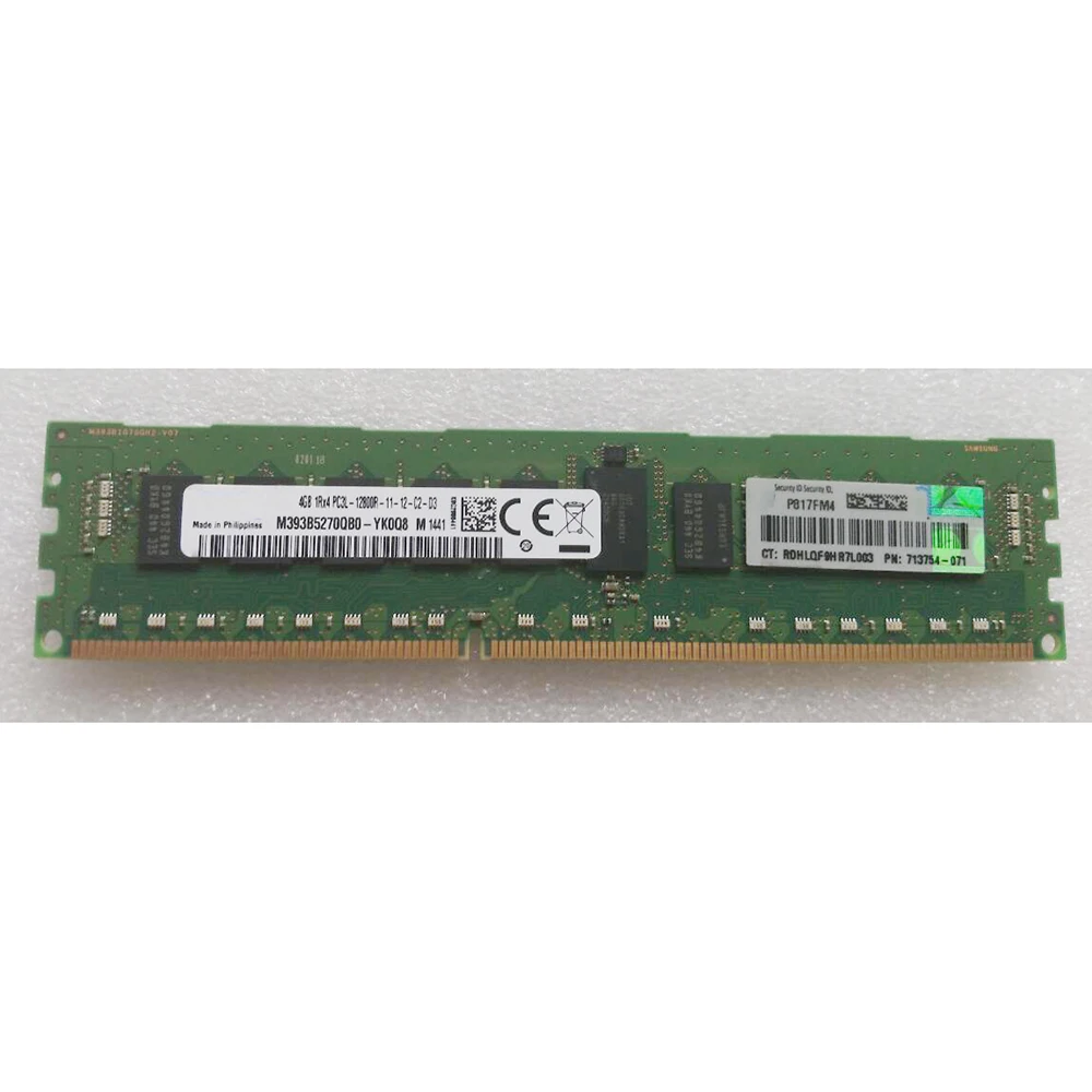 1600 서버 메모리, HP BL460C Gen8 BL660C 713981-B21 713754-071 715282-001, 4GB DDR3