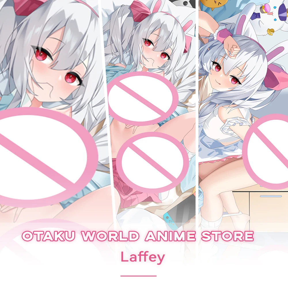 

Azur Lane Laffey Dakimakura Anime Otaku Waifu Decor Hugging Body Pillow Case Cushion Pillow Cover Bedding Pillows Decor