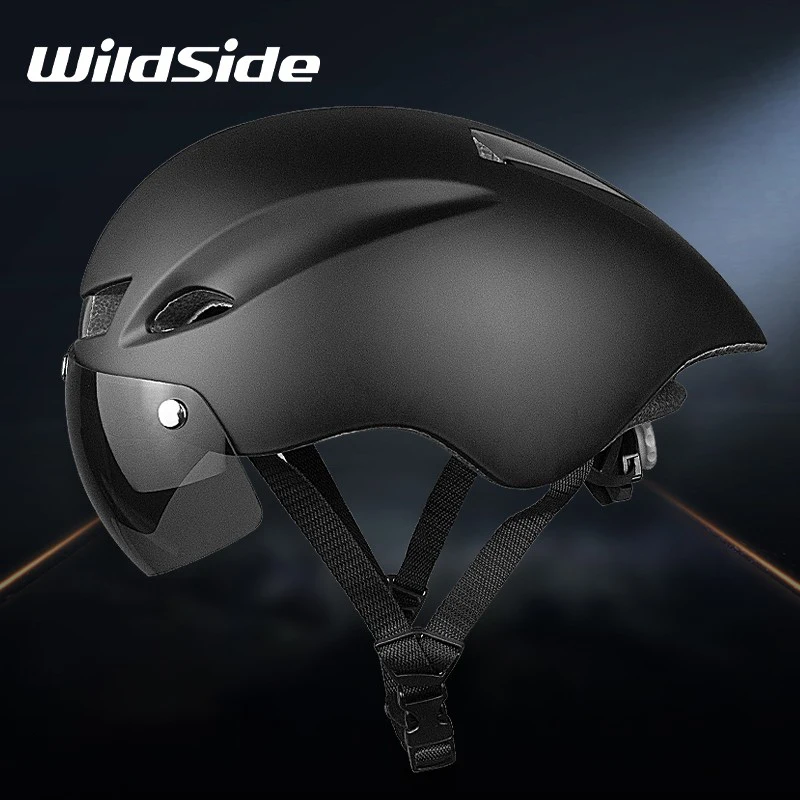 Wildside WINGER II Aero Road Bicycle Helmet Cycling Goggle TT Racing Helmet Bike Sports Safety Helmets Super Helmet Adjustable