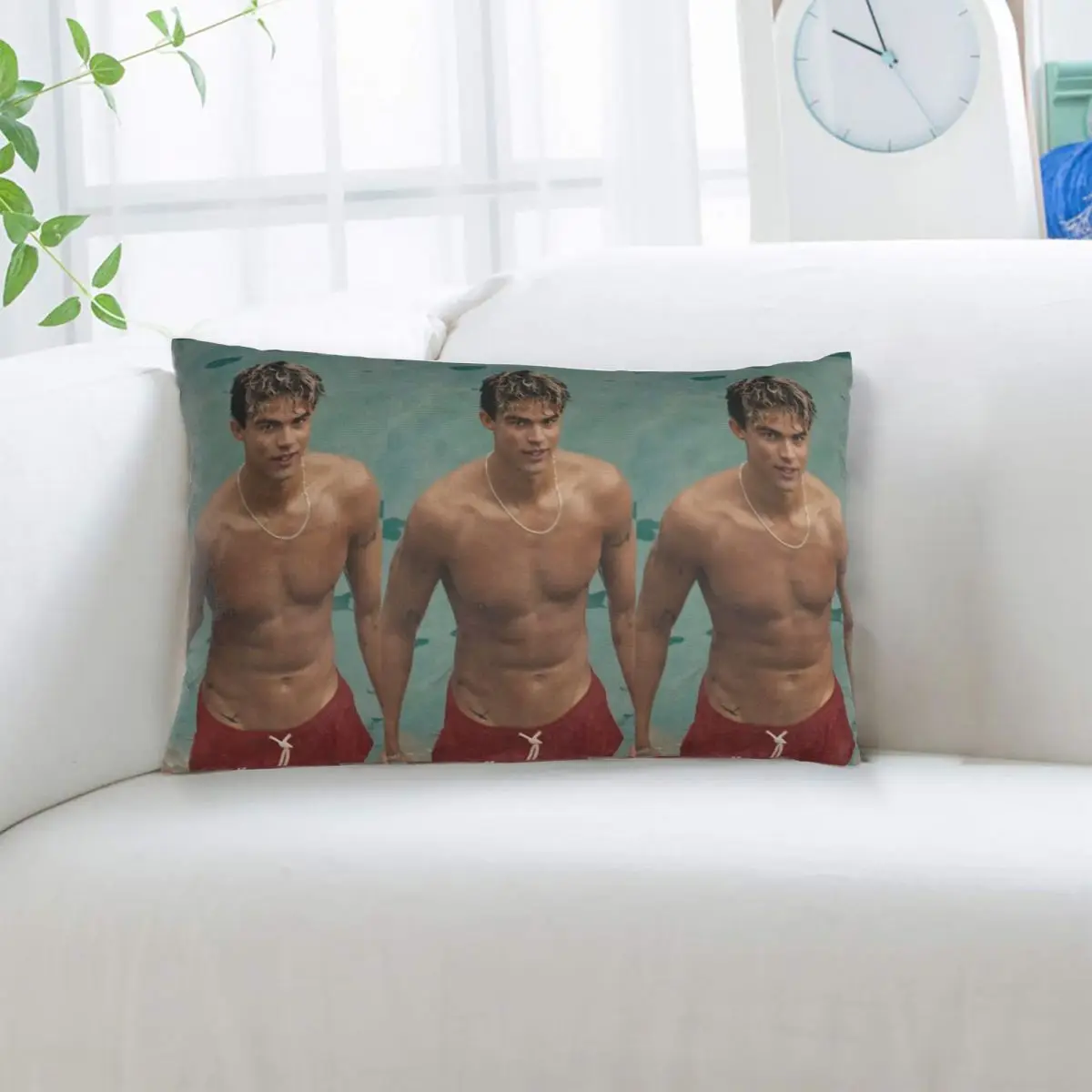 Matthew Broome My Fault London Movie Rectangle Pillowcase Cushion Cover Decor Bedroom Bed Home Comfort Throw Pillow